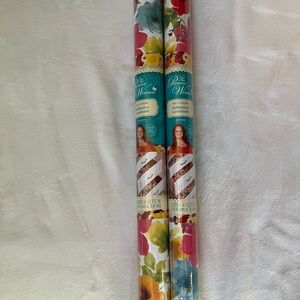2 The Pioneer Woman Adhesive Vibrant Floral Breezy Blossom Shelf  Liner 20x12